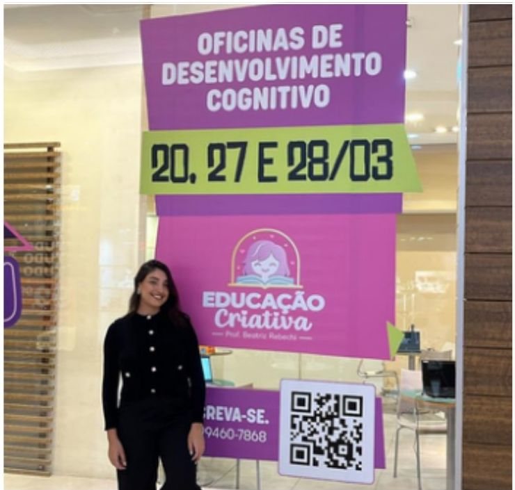 Parceria da Educação Criativa com Shopping Hortolândia
